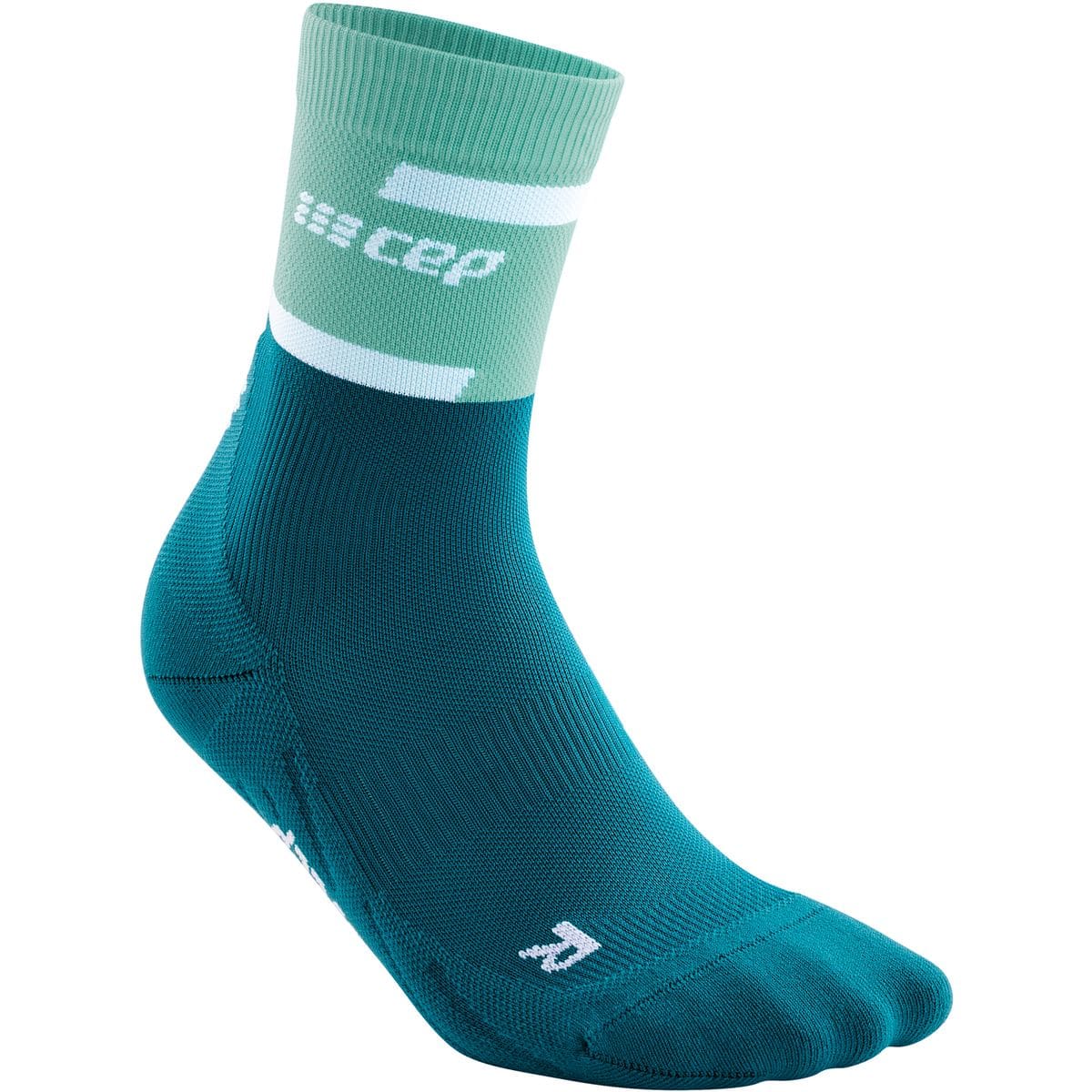 The Run Mid-Cut Damen Socken, blau II