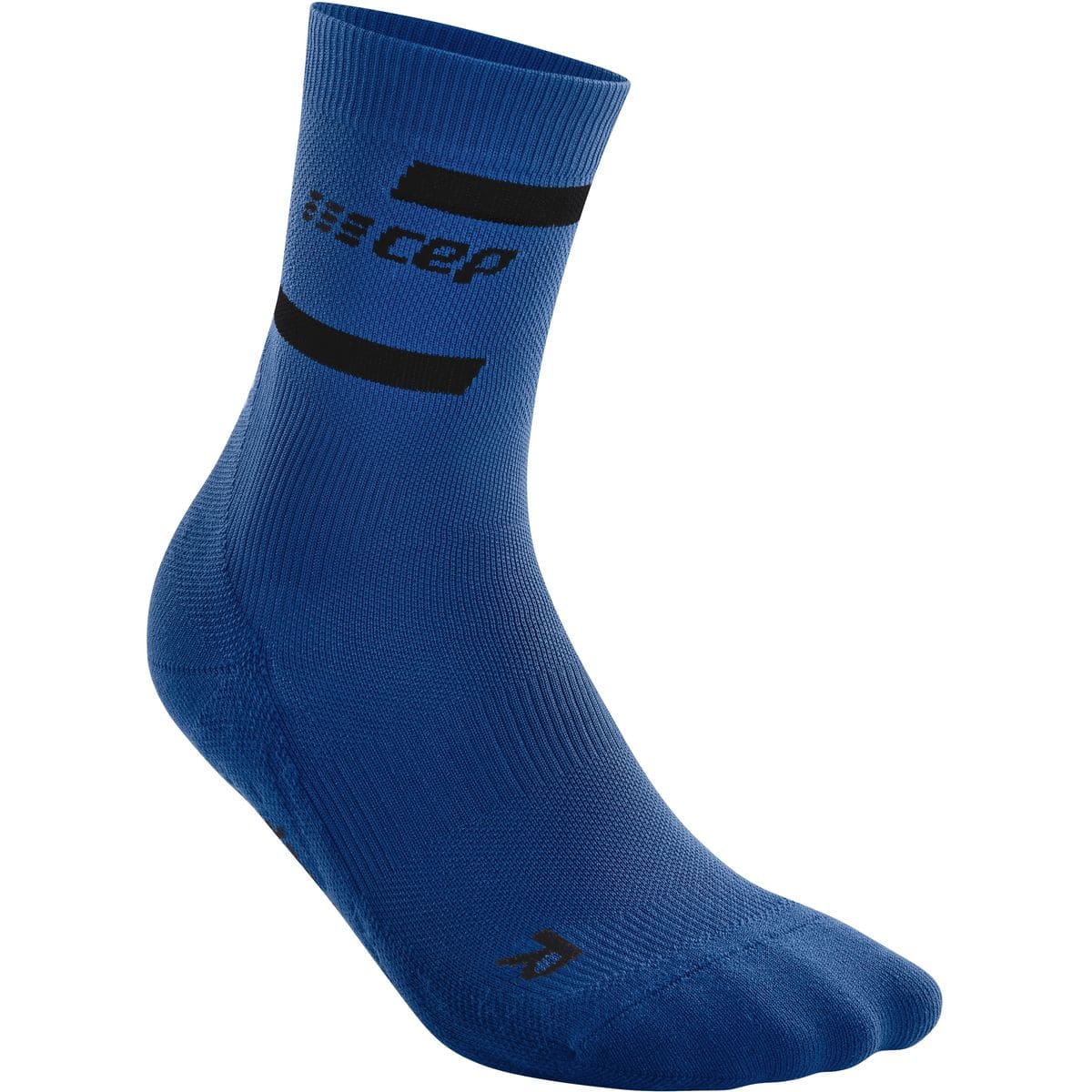 The Run Mid-Cut Herren Socken, blau V