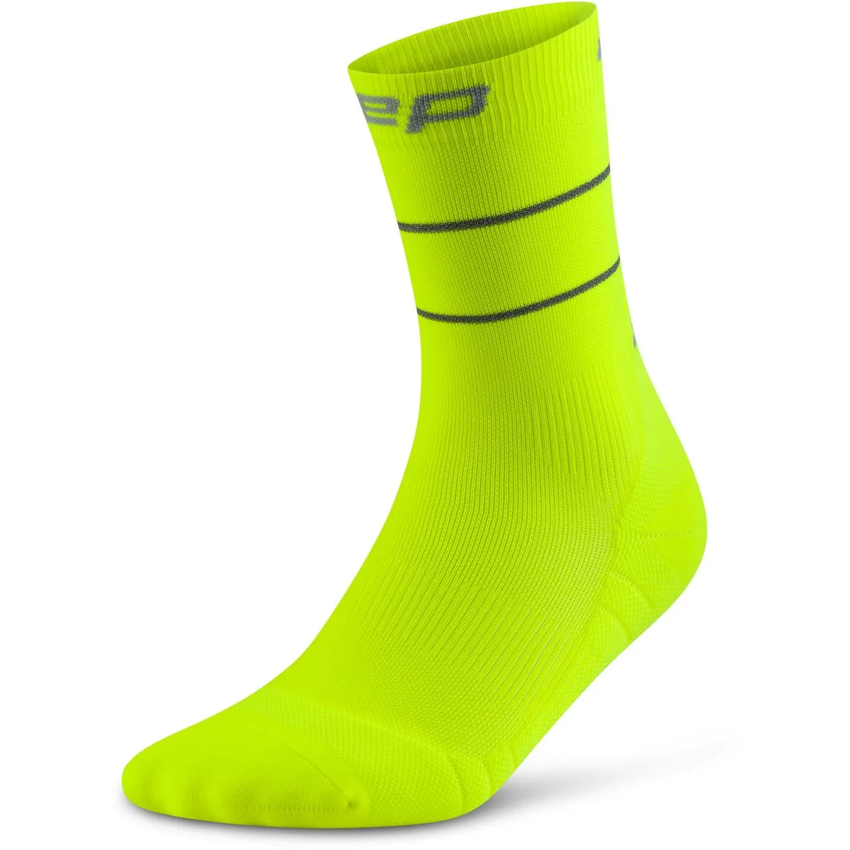 Pro Run Reflective Damen Socken, gelb III