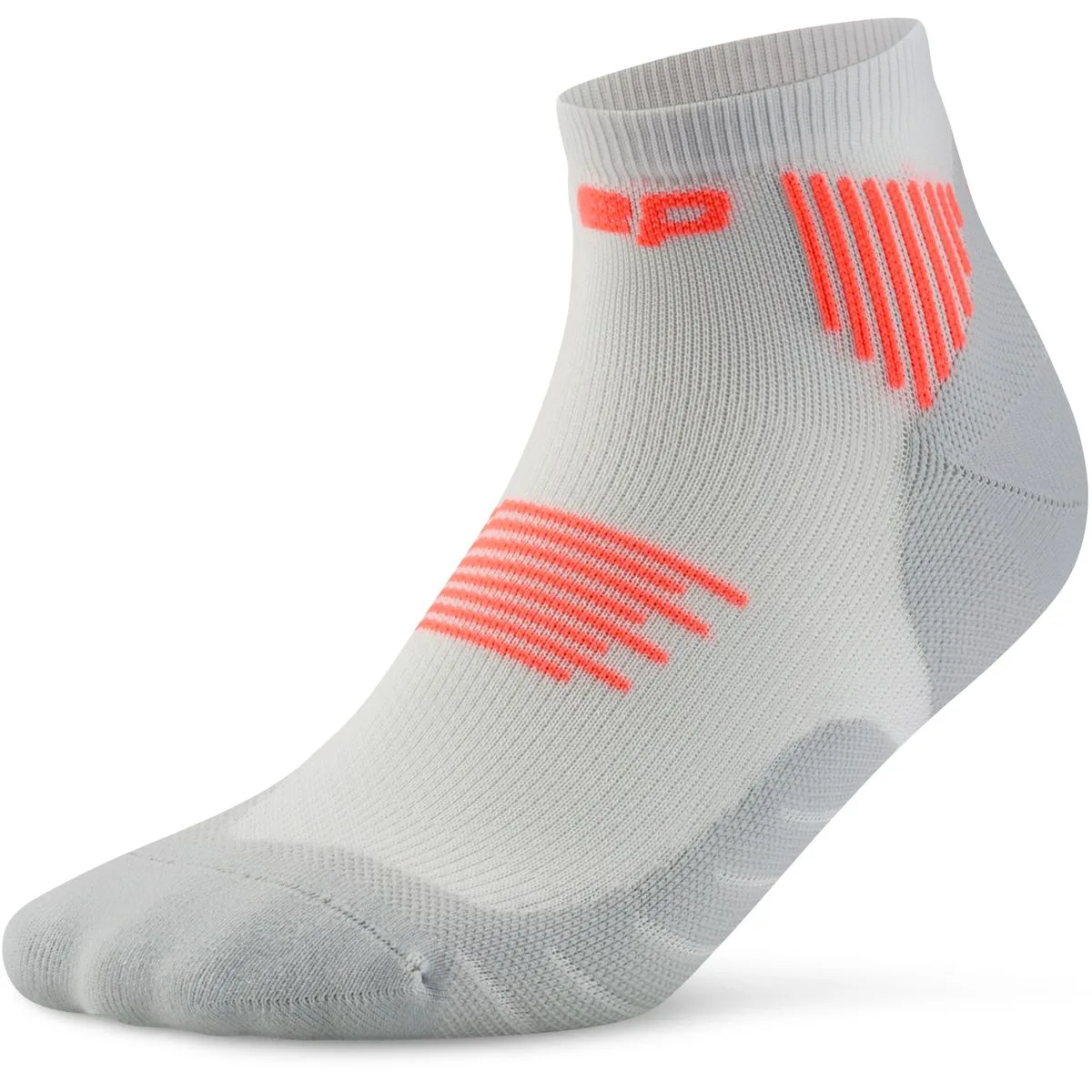 Run 5.0 Low Cut Herren Socken, grau III
