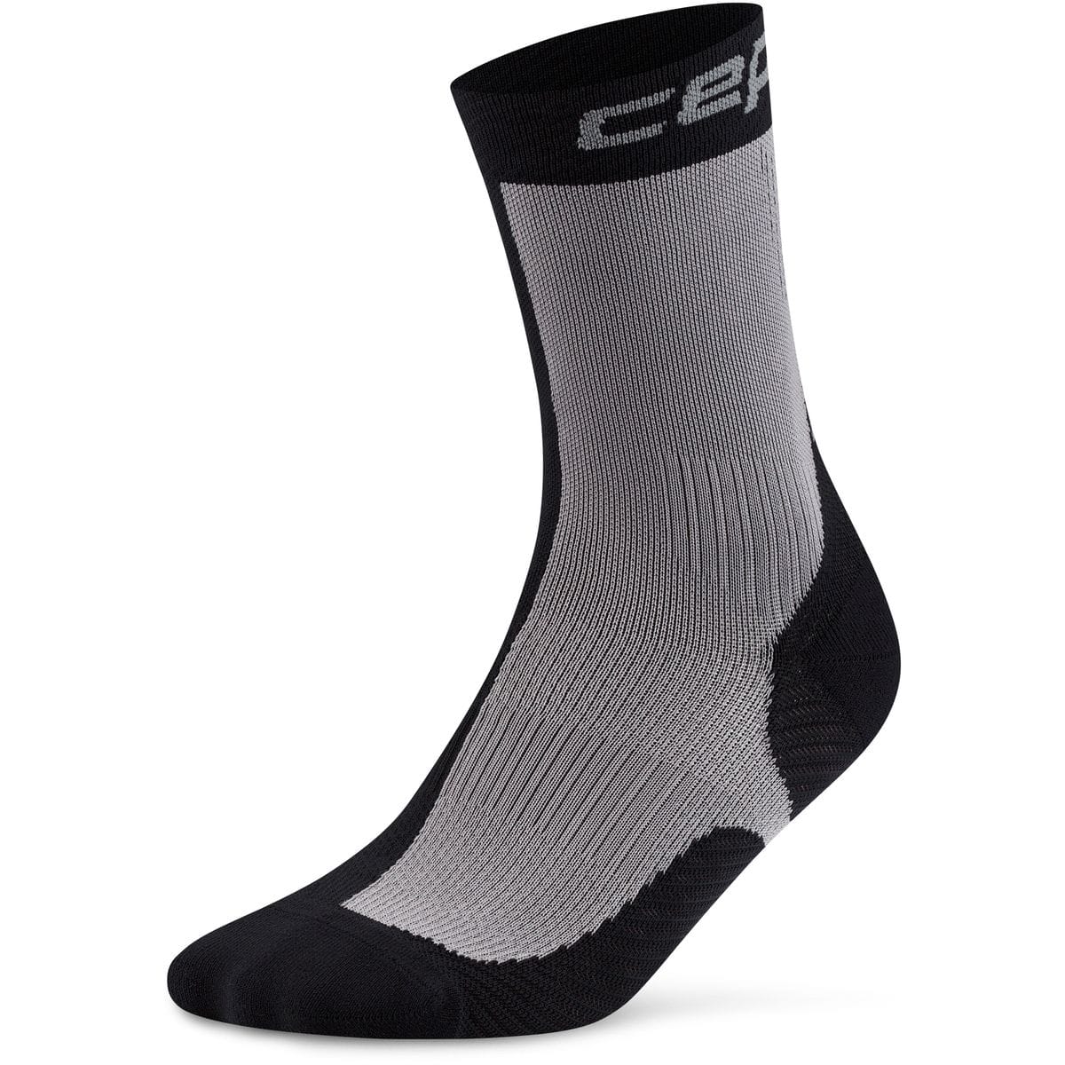 Run Edt. Half & Half Herren Socken, schwarz III