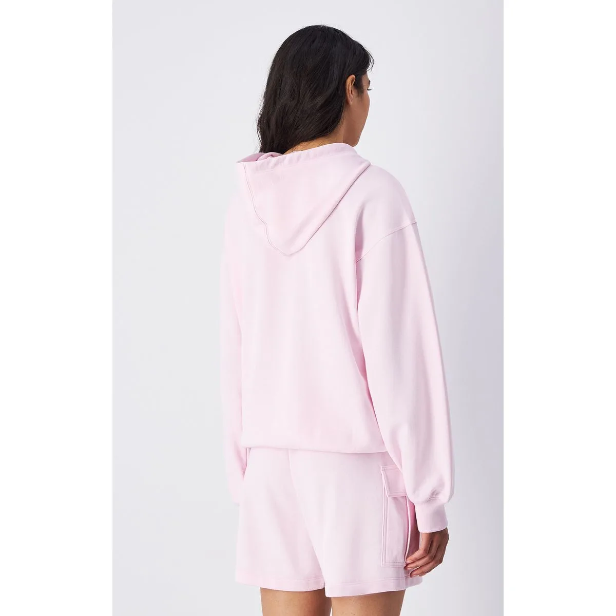 Hooded Damen Kapuzensweater, pink S