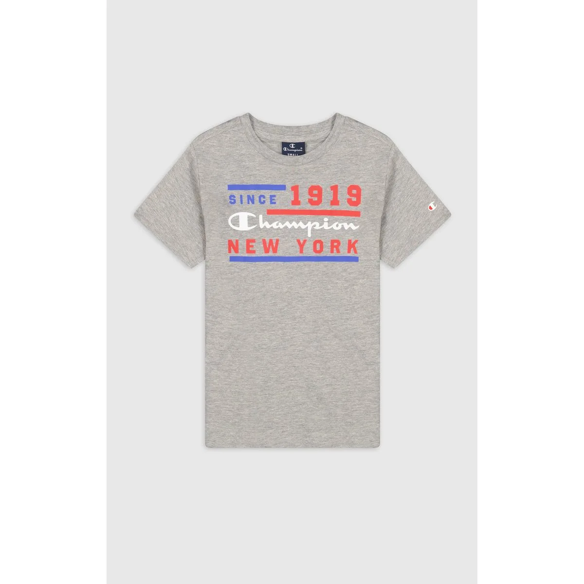 Champion Graphic Shop Jungen T-Shirt, grau 8054112985450
