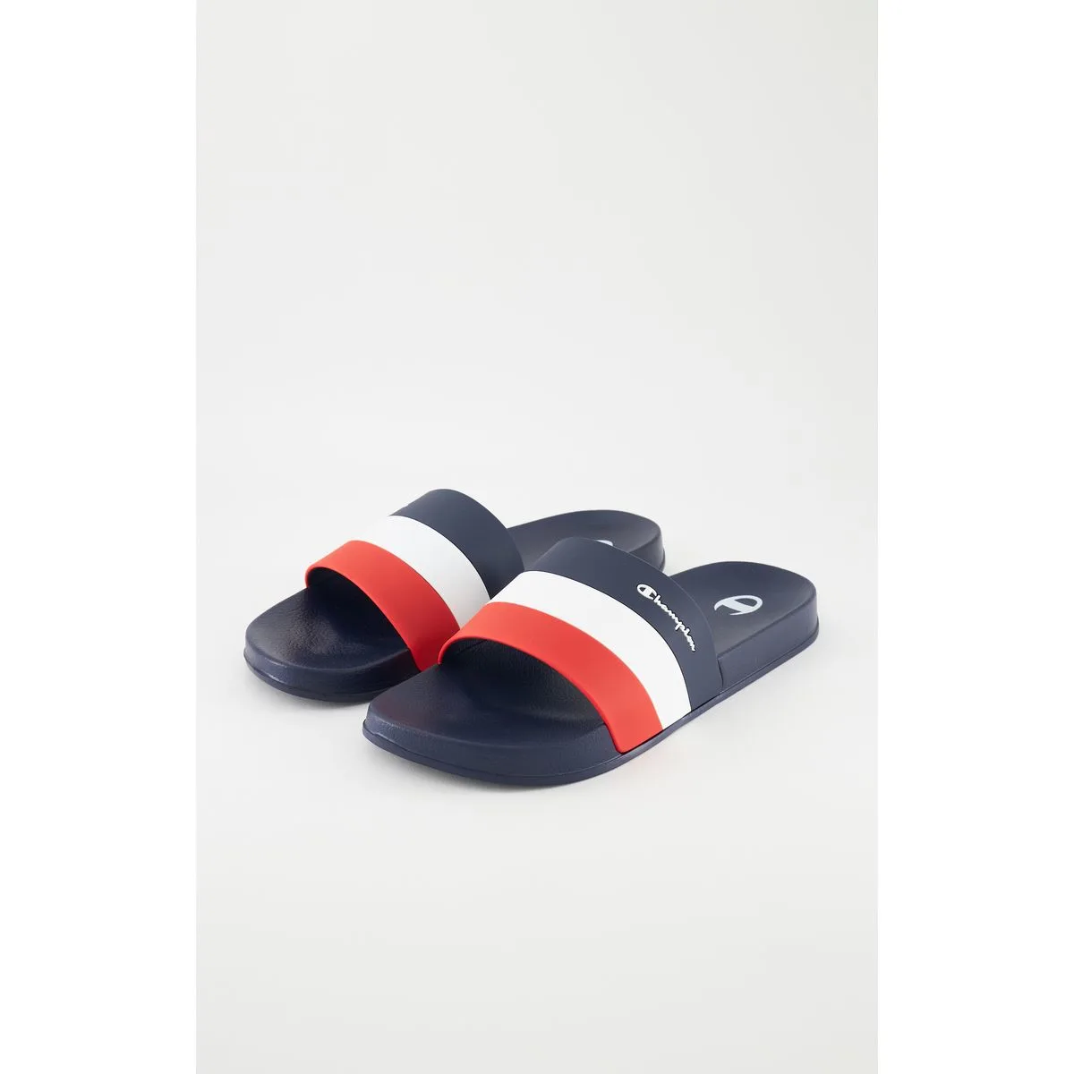 Champion Slide Herren Slipper, blau, Größe 41 EU