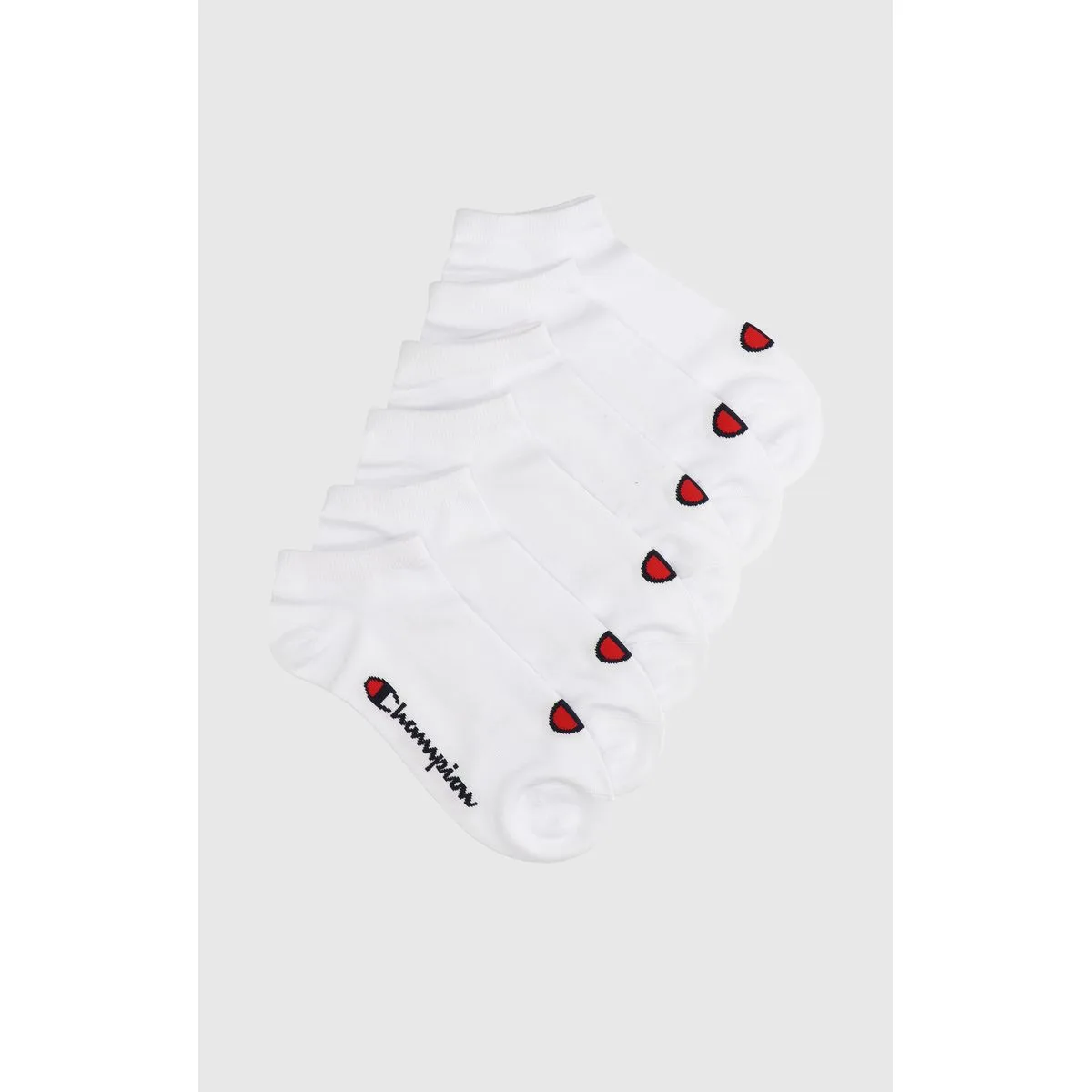 Champion 6-er Pack Sneaker Herren Socken, weiß