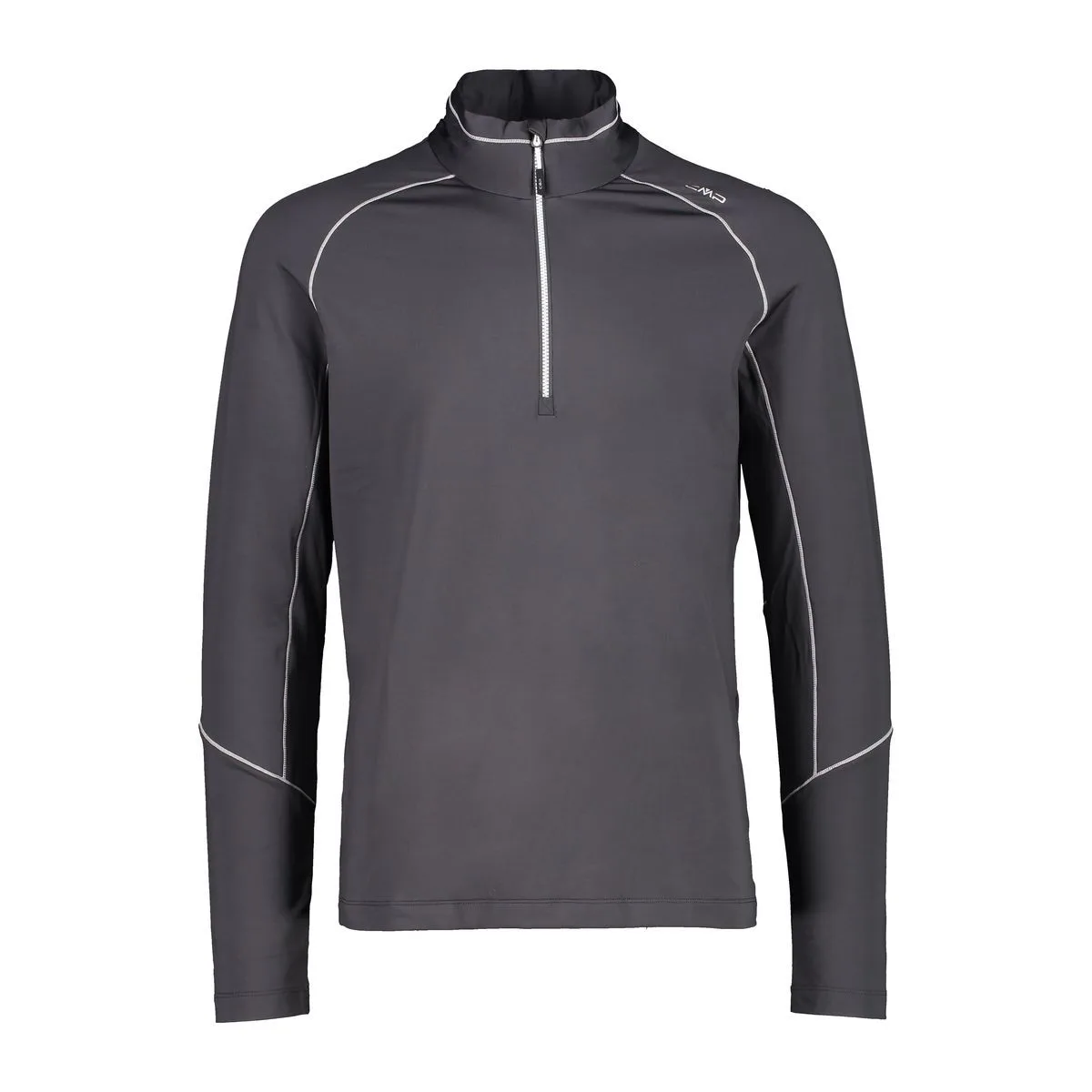 Sweat Herren Rollkragenpullover, grau 54