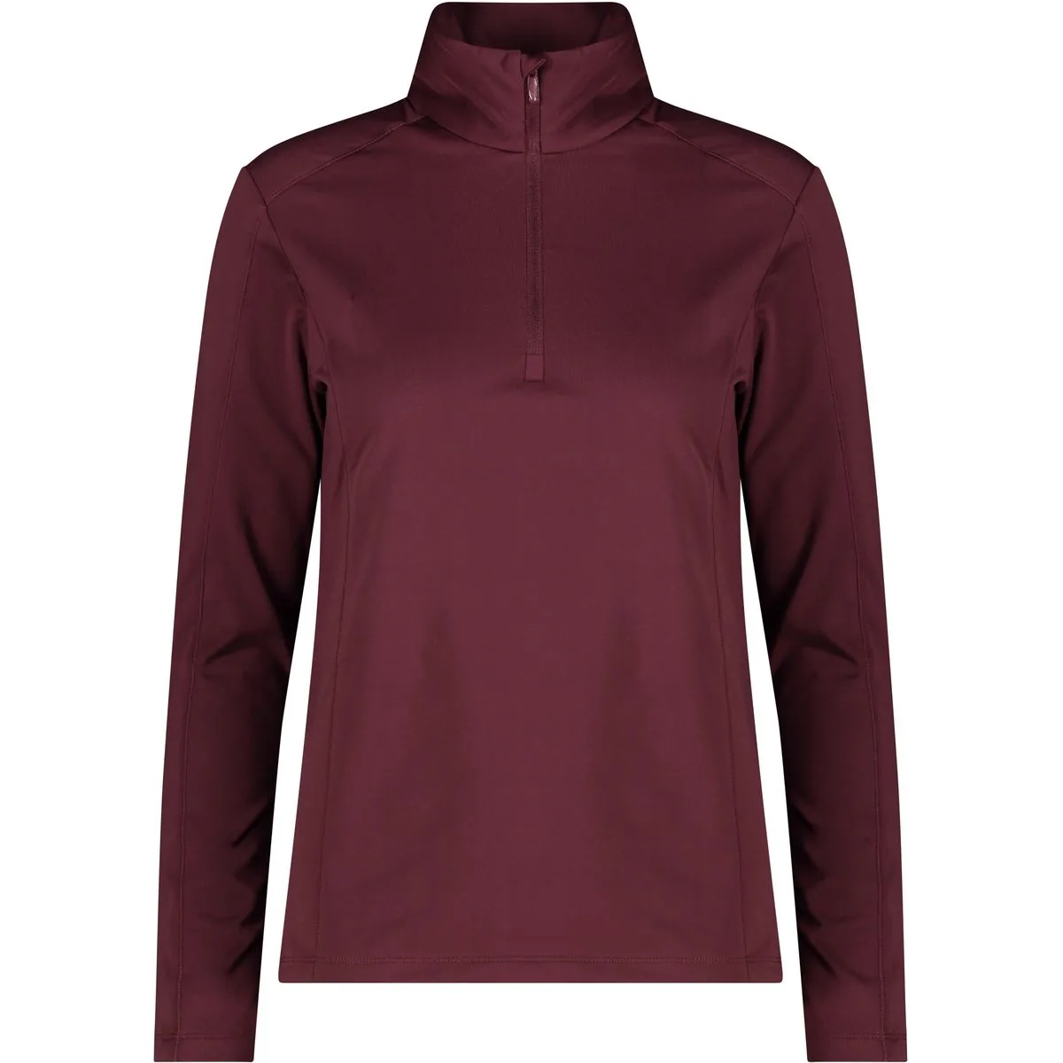 Sweat Damen Rollkragenpullover, rot D44