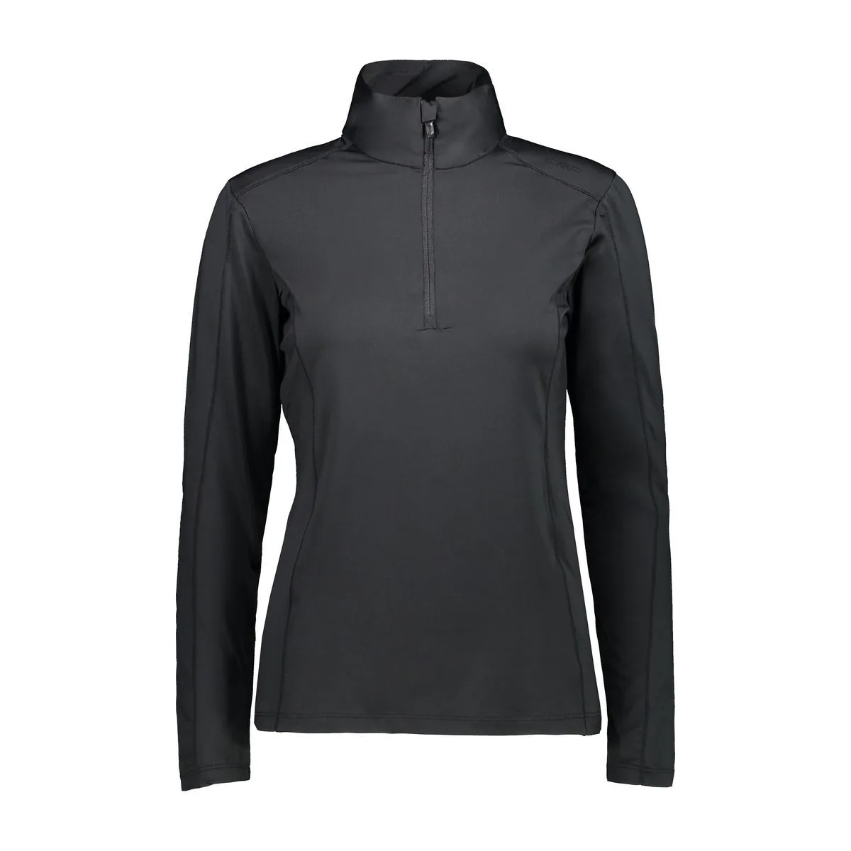 Sweat Damen Rollkragenpullover, schwarz D42