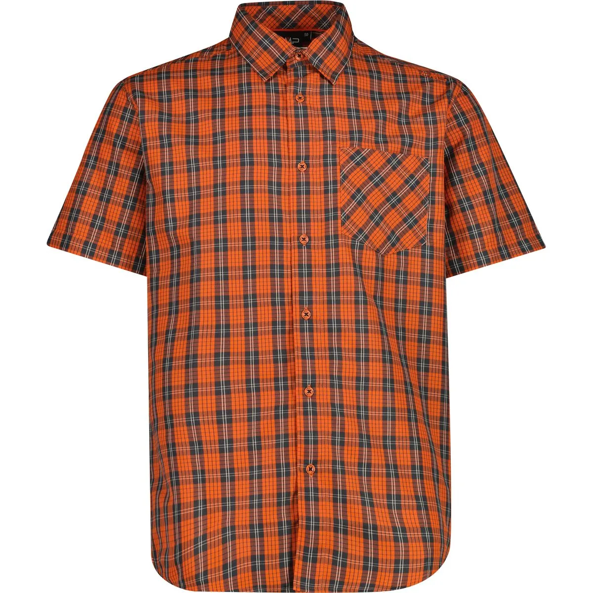 CMP Shirt Herren Hemd, grau 56
