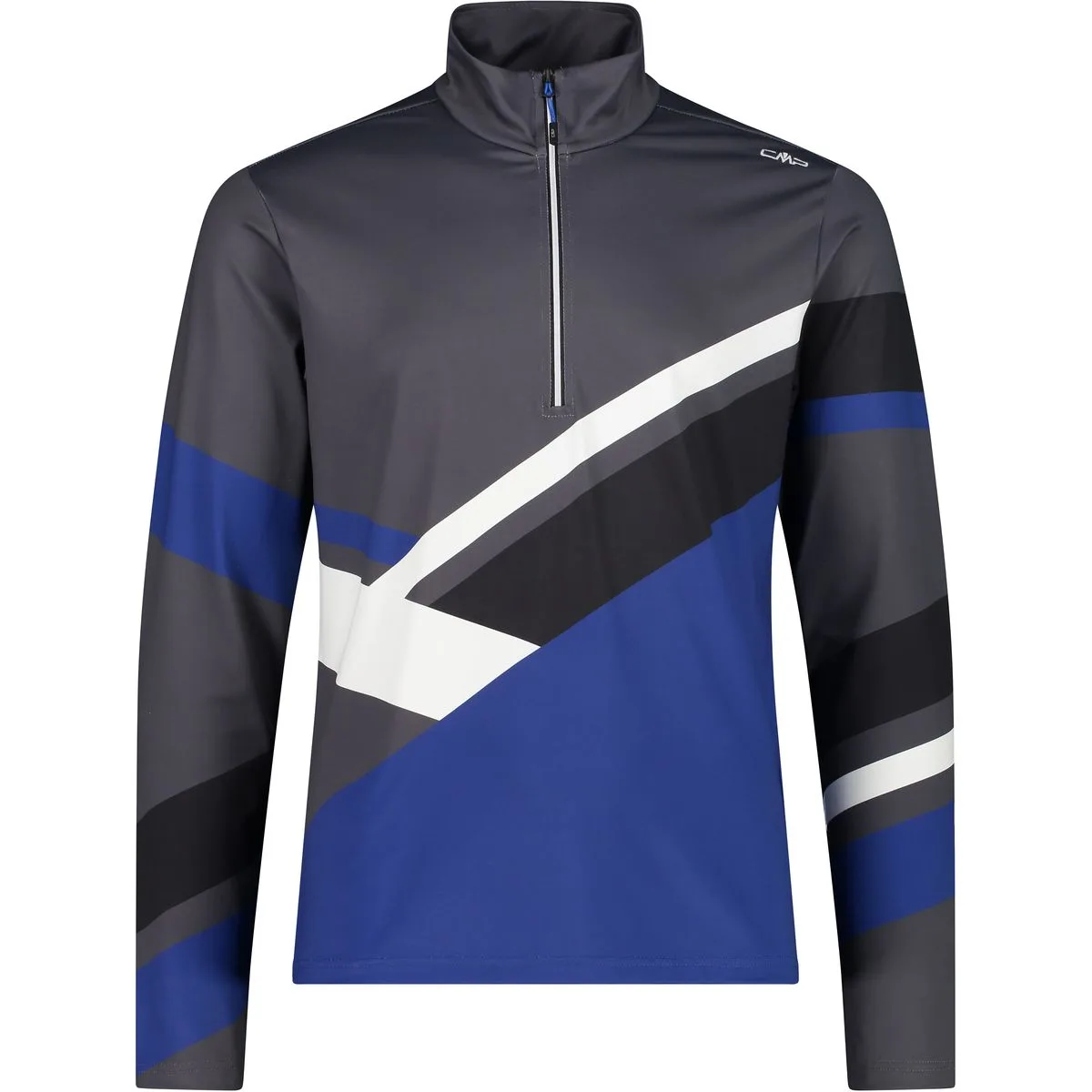 Sweat Herren Rollkragenpullover, blau 54