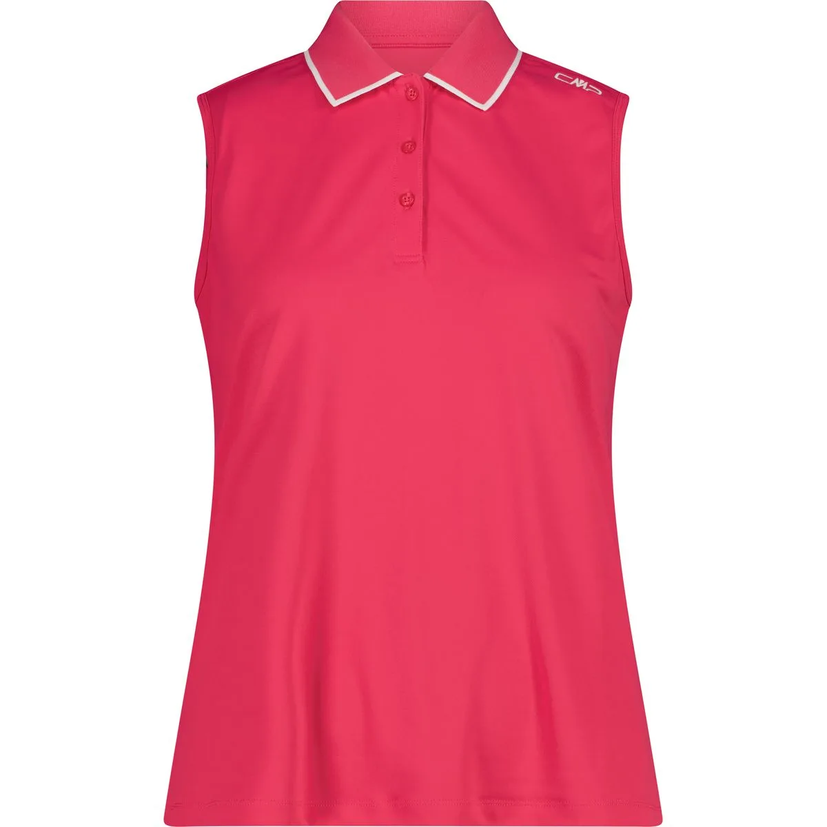 Polo Sleeveless Damen Poloshirt, pink 48