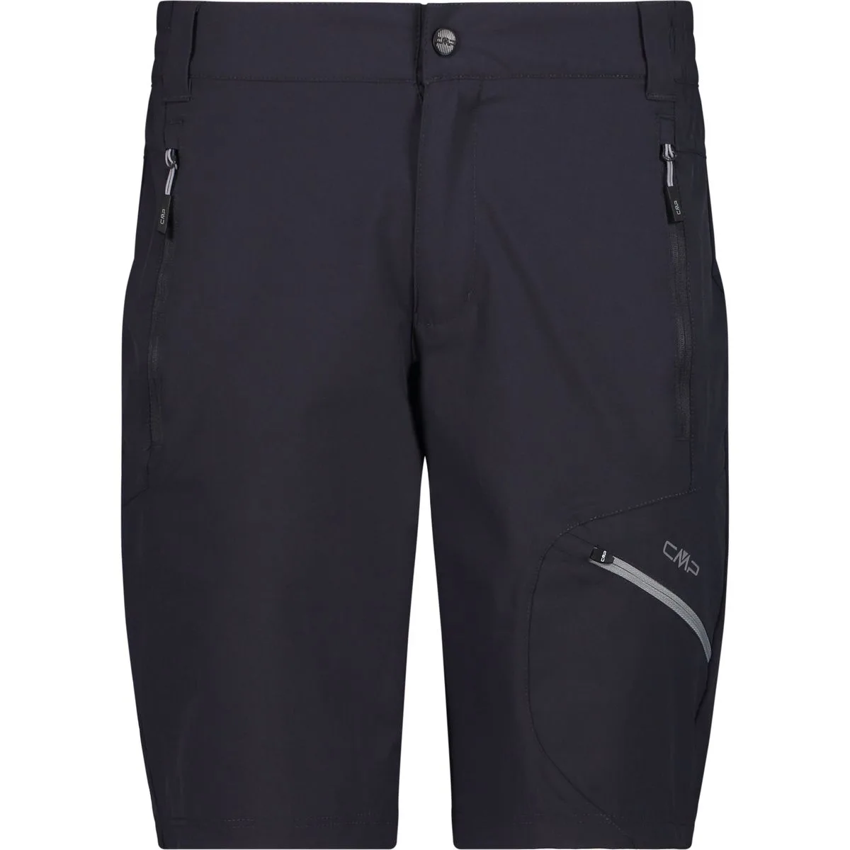 Freizeit Herren Bermuda Shorts, grau 58