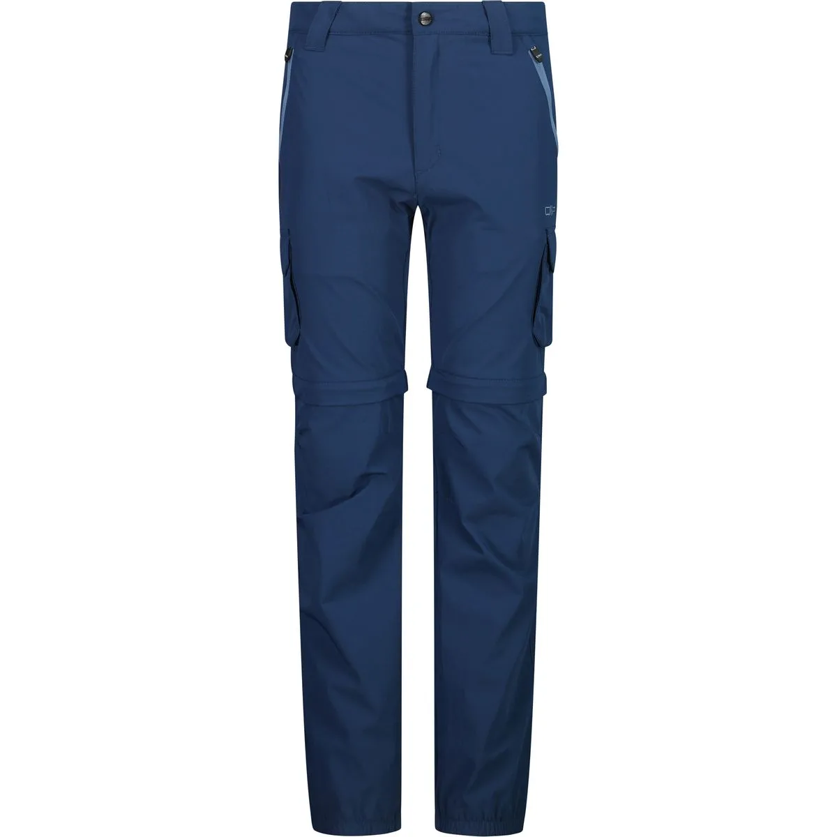Zip Off Pant Jungen Steghose, blau 116
