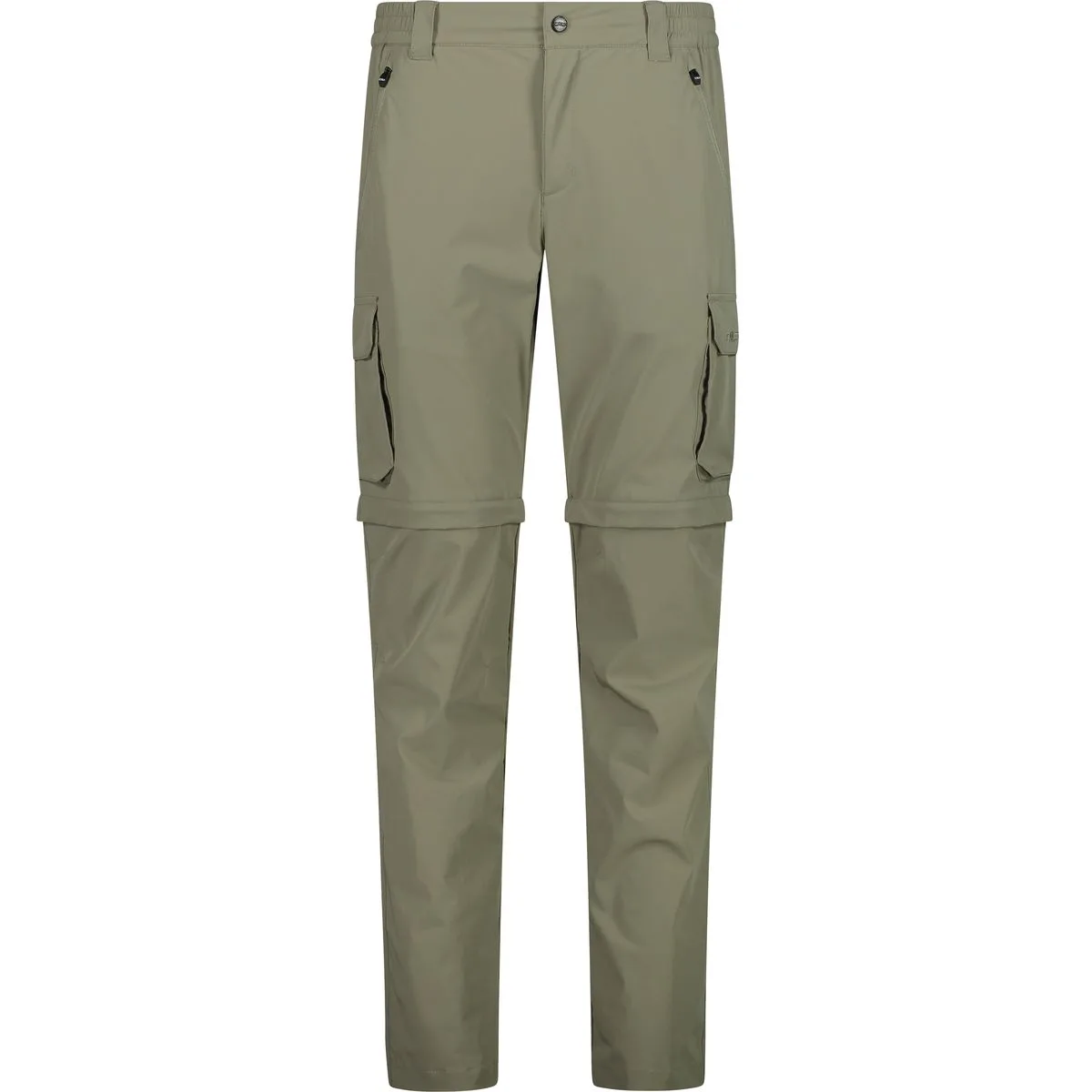 Zip Off Pant Herren Steghose, grün 58