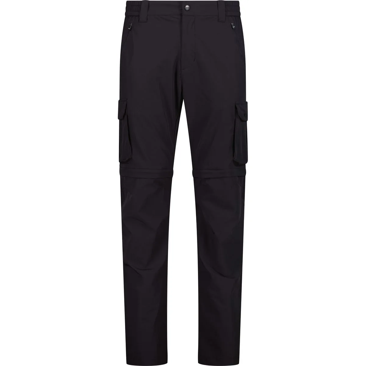 Zip Off Pant Herren Steghose, grau 52