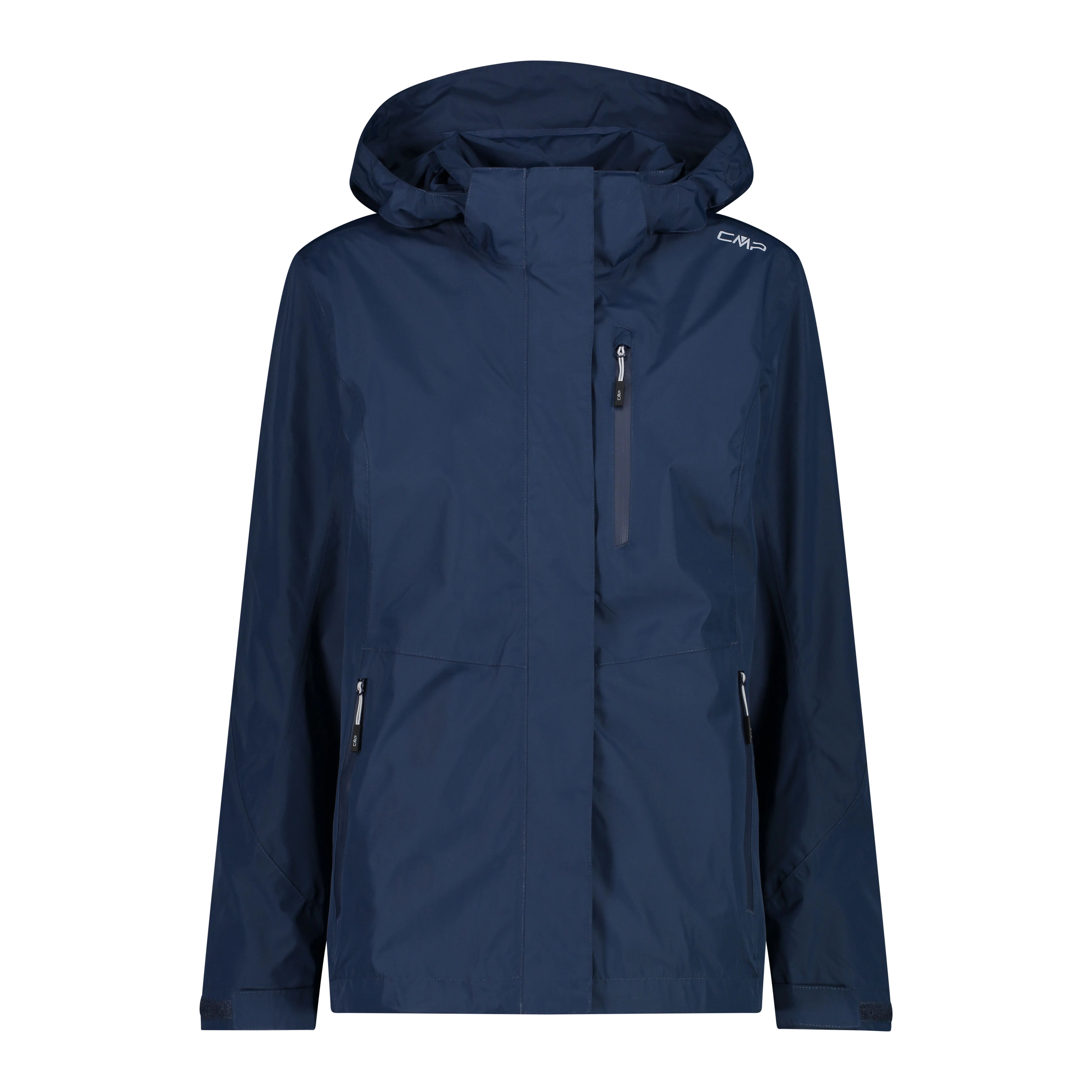 Jacket Zip Hood Damen Blouson, blau D42