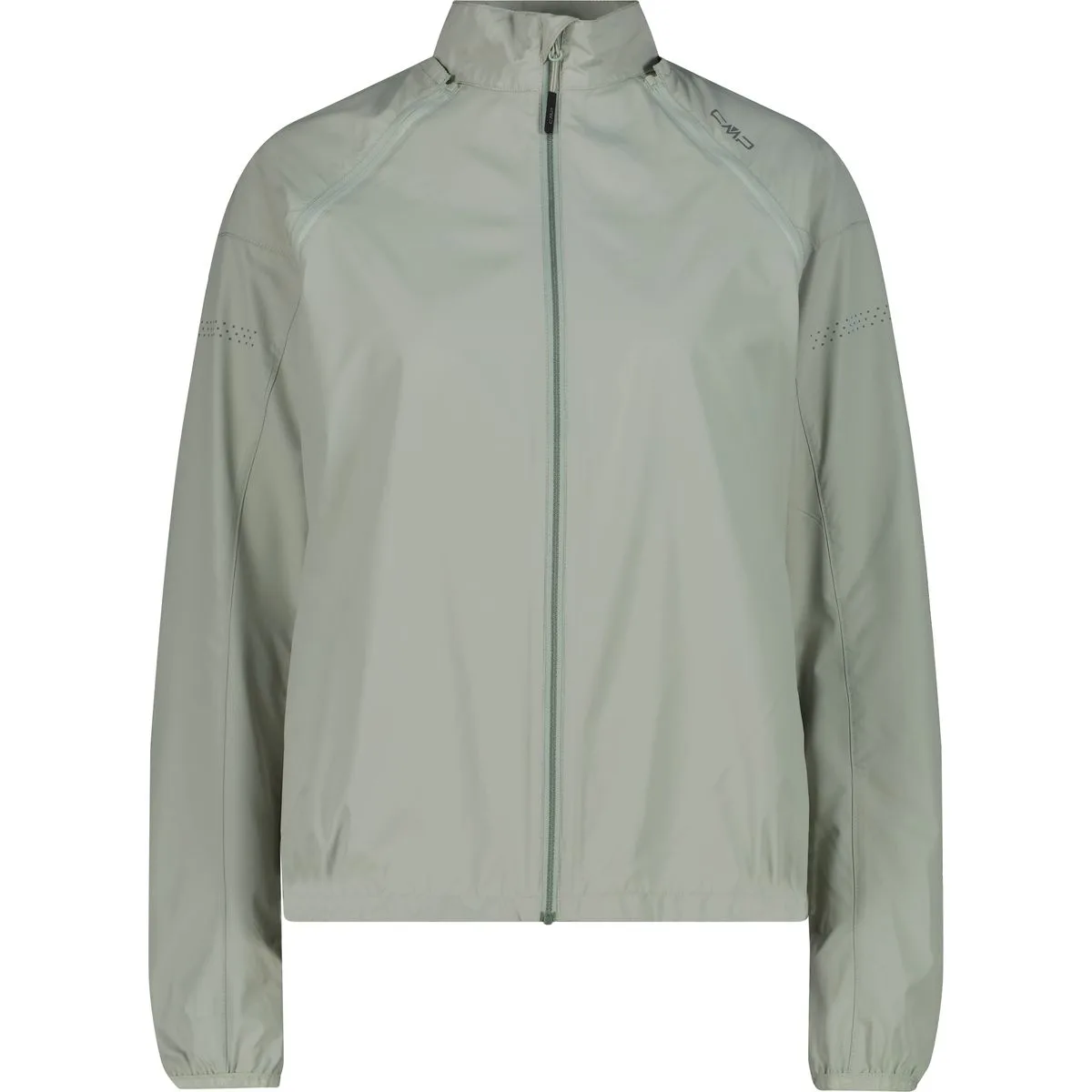 Jacket With Detachable Sleeves Damen Blouson, grün 38