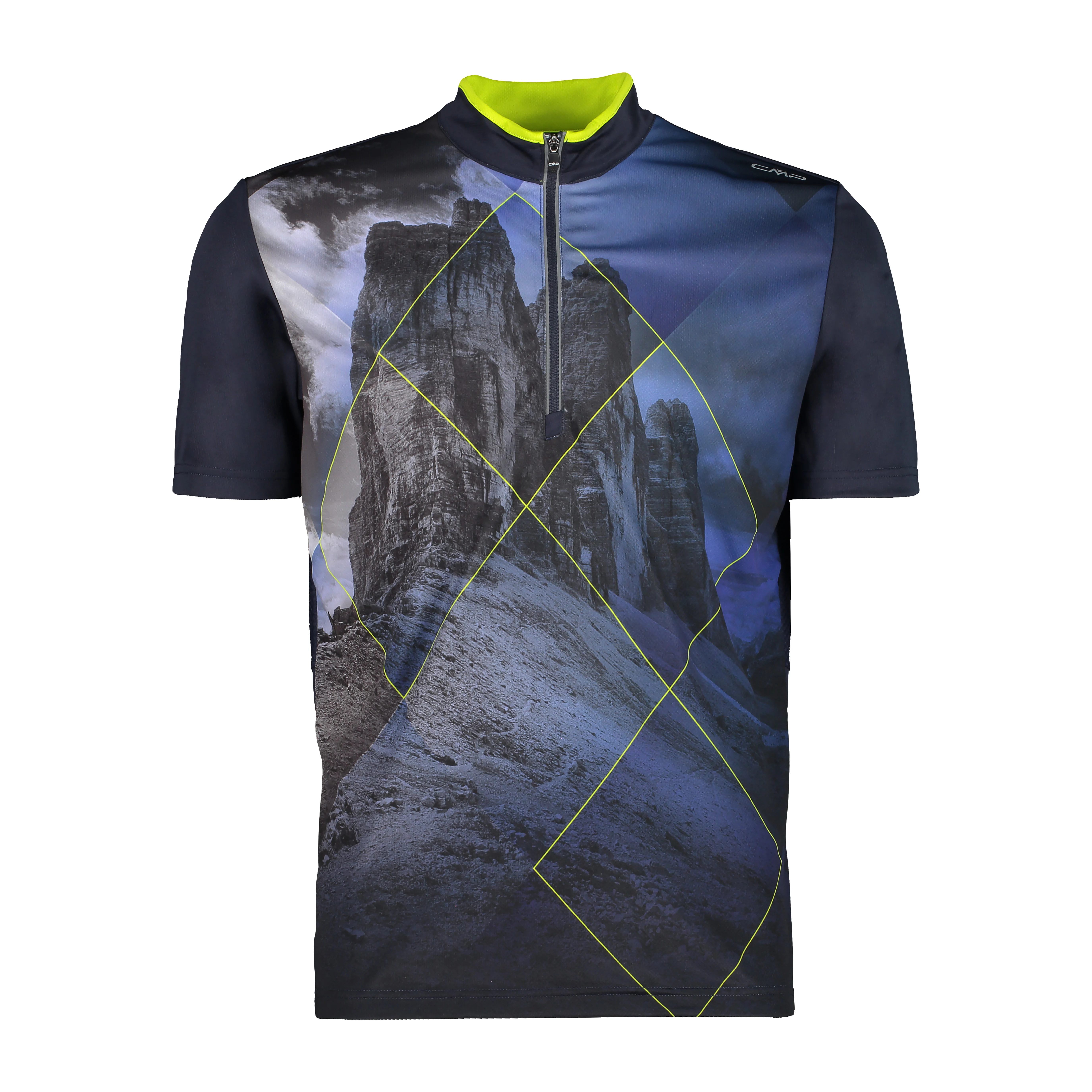 CMP T-shirt Freebike Herren blau