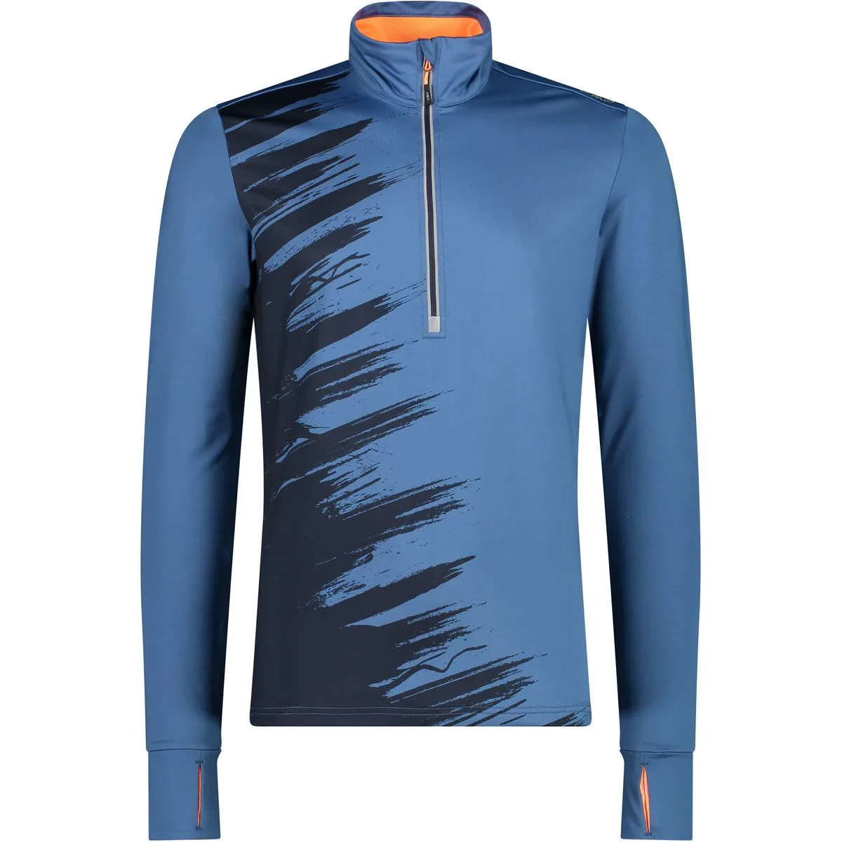 Sweat Herren Longsleeve, blau 56
