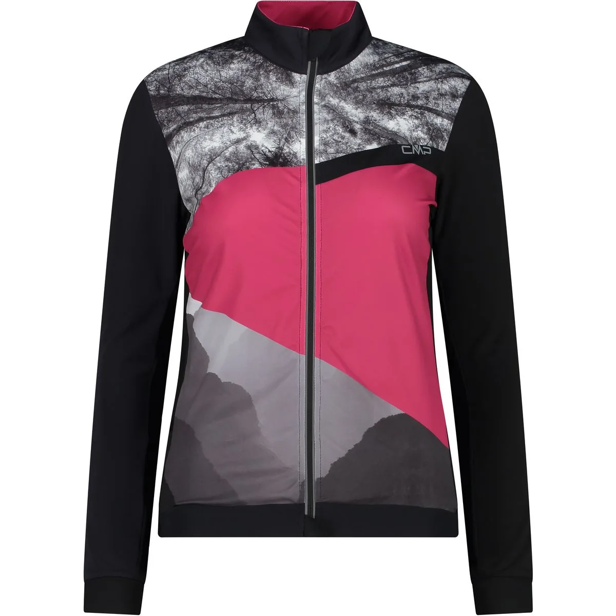 Jacket Damen Longsleeve, schwarz D38