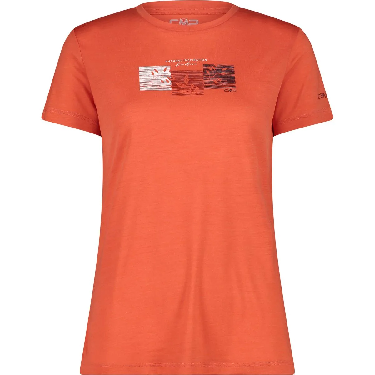 Freizeit Damen T-Shirt, orange D42