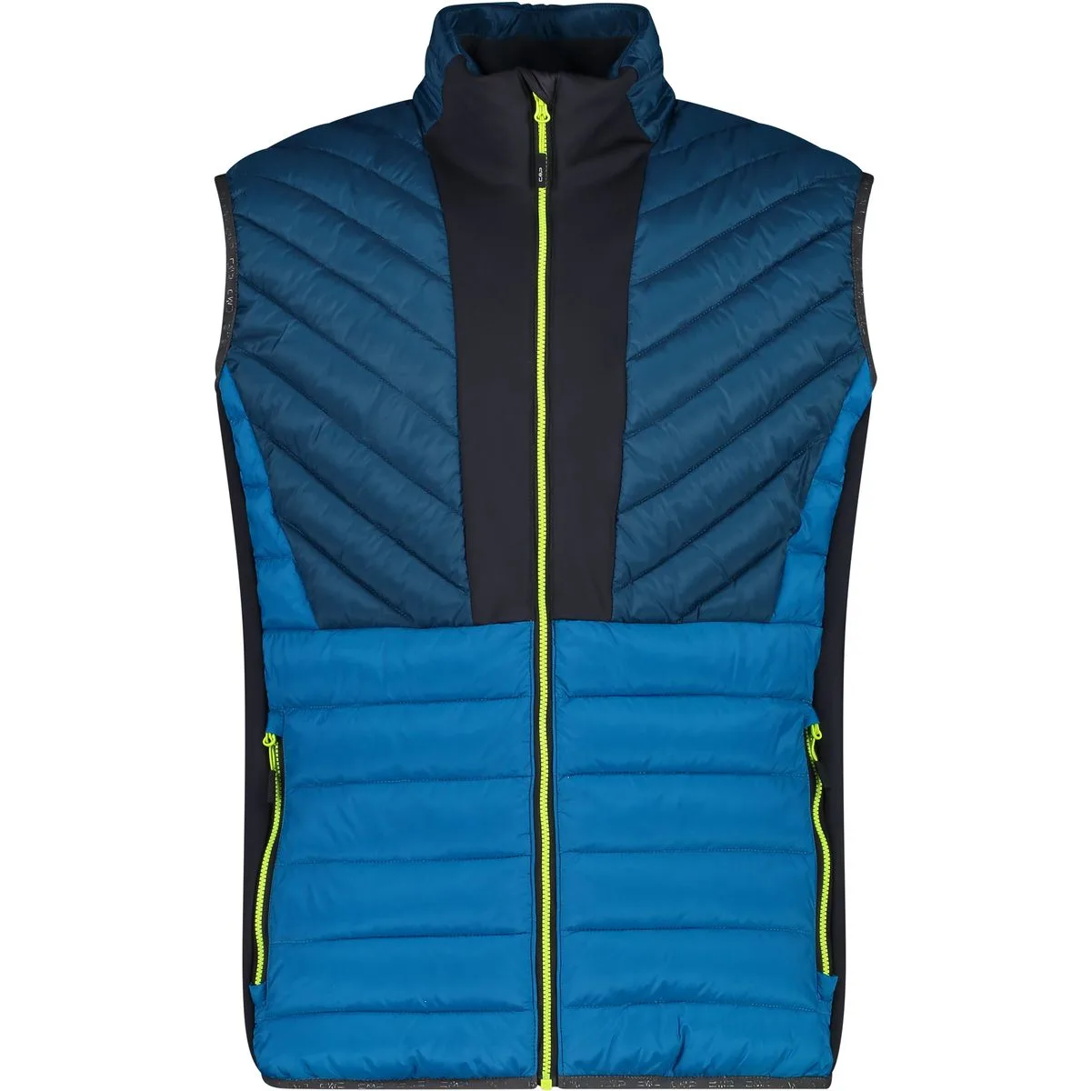 Vest Hybrid Herren Weste, blau 52