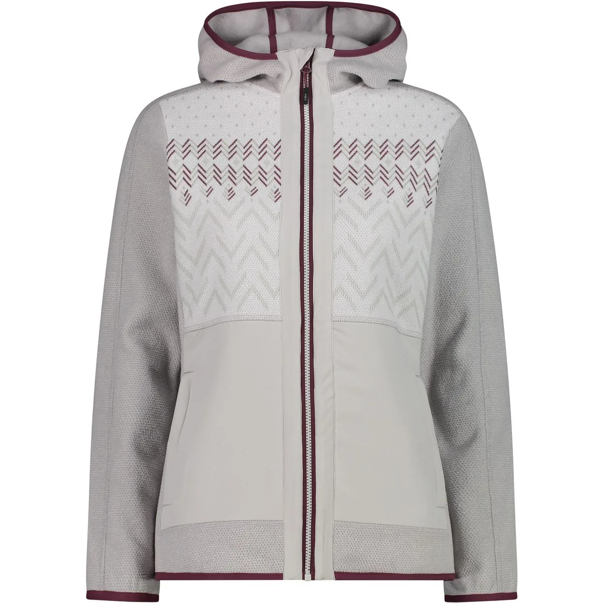 Fix Hood Damen Kapuzensweater, weiß D48