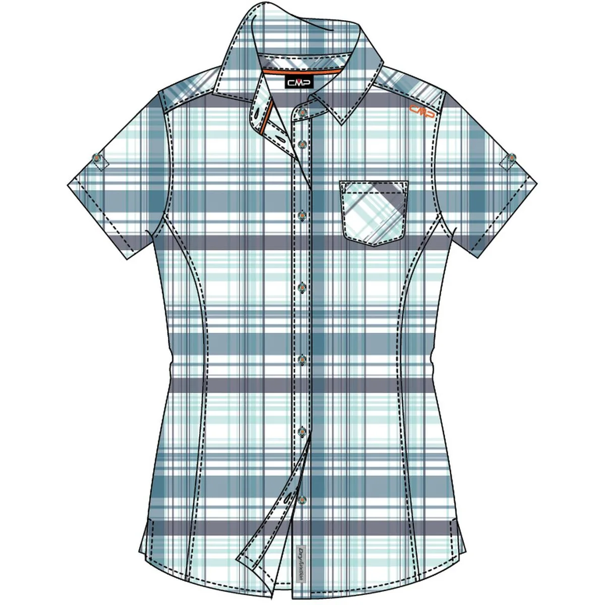 CMP Shirt Damen türkis