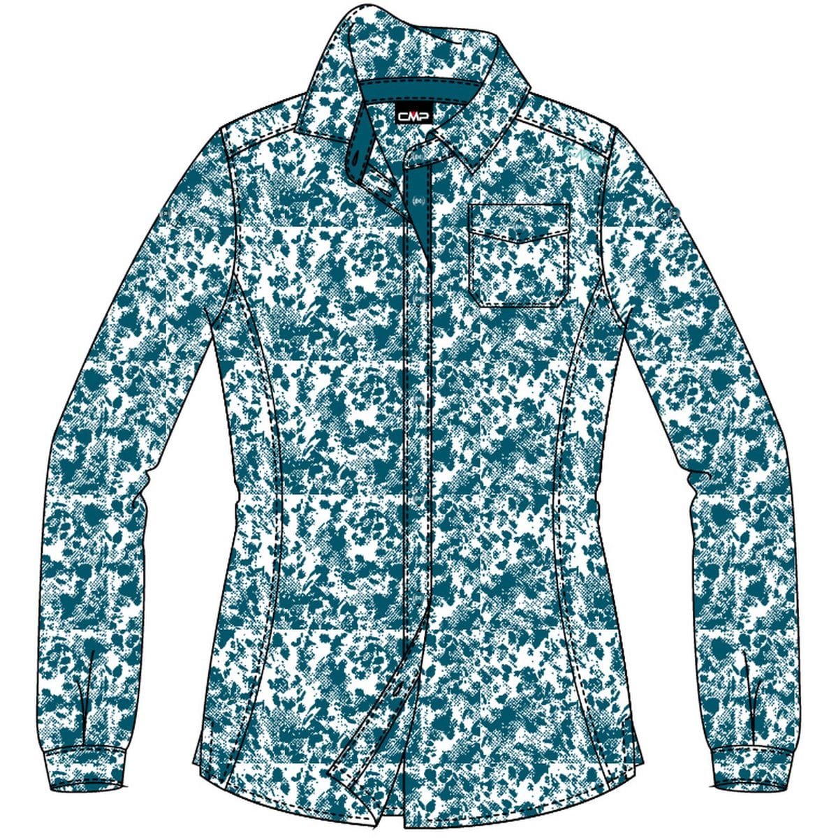 CMP Shirt Damen türkis