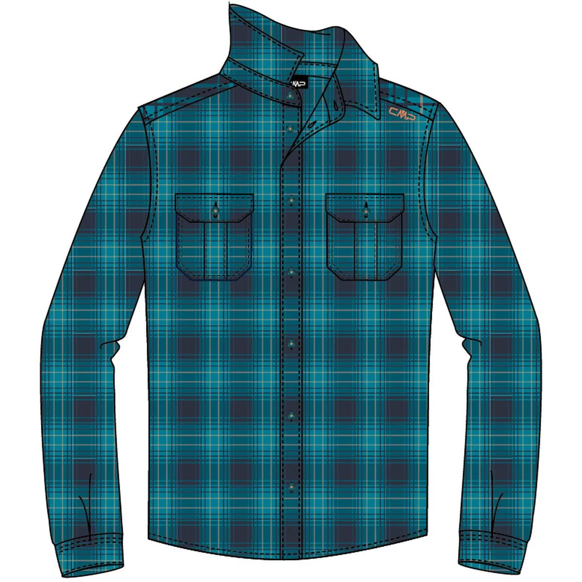 CMP Shirt Herren türkis