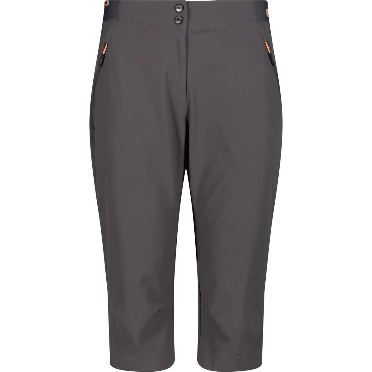 Capri Pant Damen 3/4-Hose, braun 44