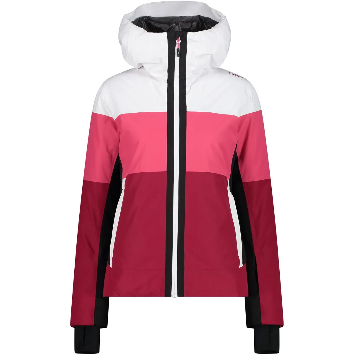 Fix Hood Damen Skijacke, rot D44