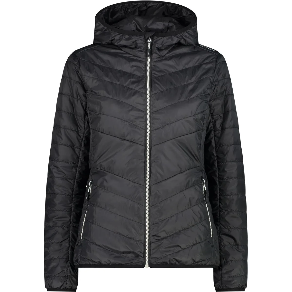 Jacket Fix Hood Damen Jacke, schwarz D44