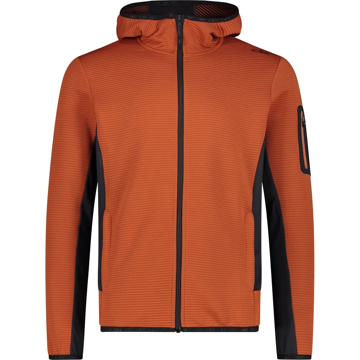 Fix Hood Herren Kapuzensweater, orange 52