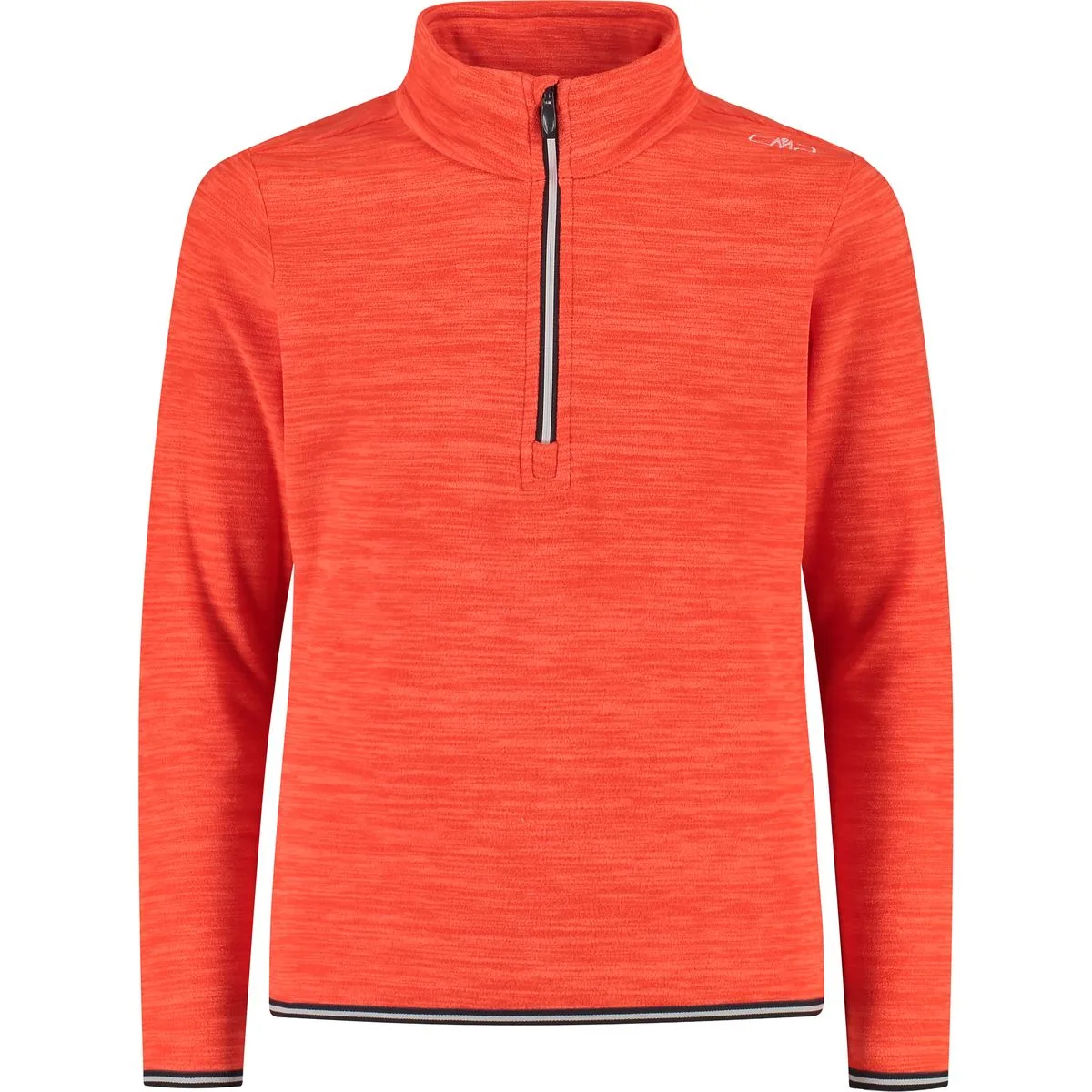 Sweat Damen Rollkragenpullover, orange 128