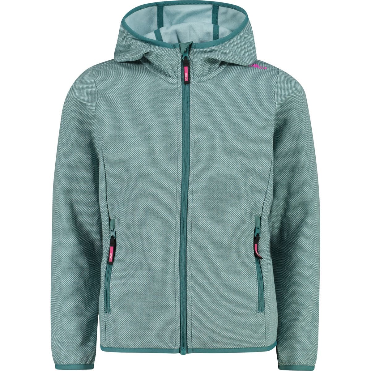 Fix Hood Mädchen Kapuzensweater, grün 152