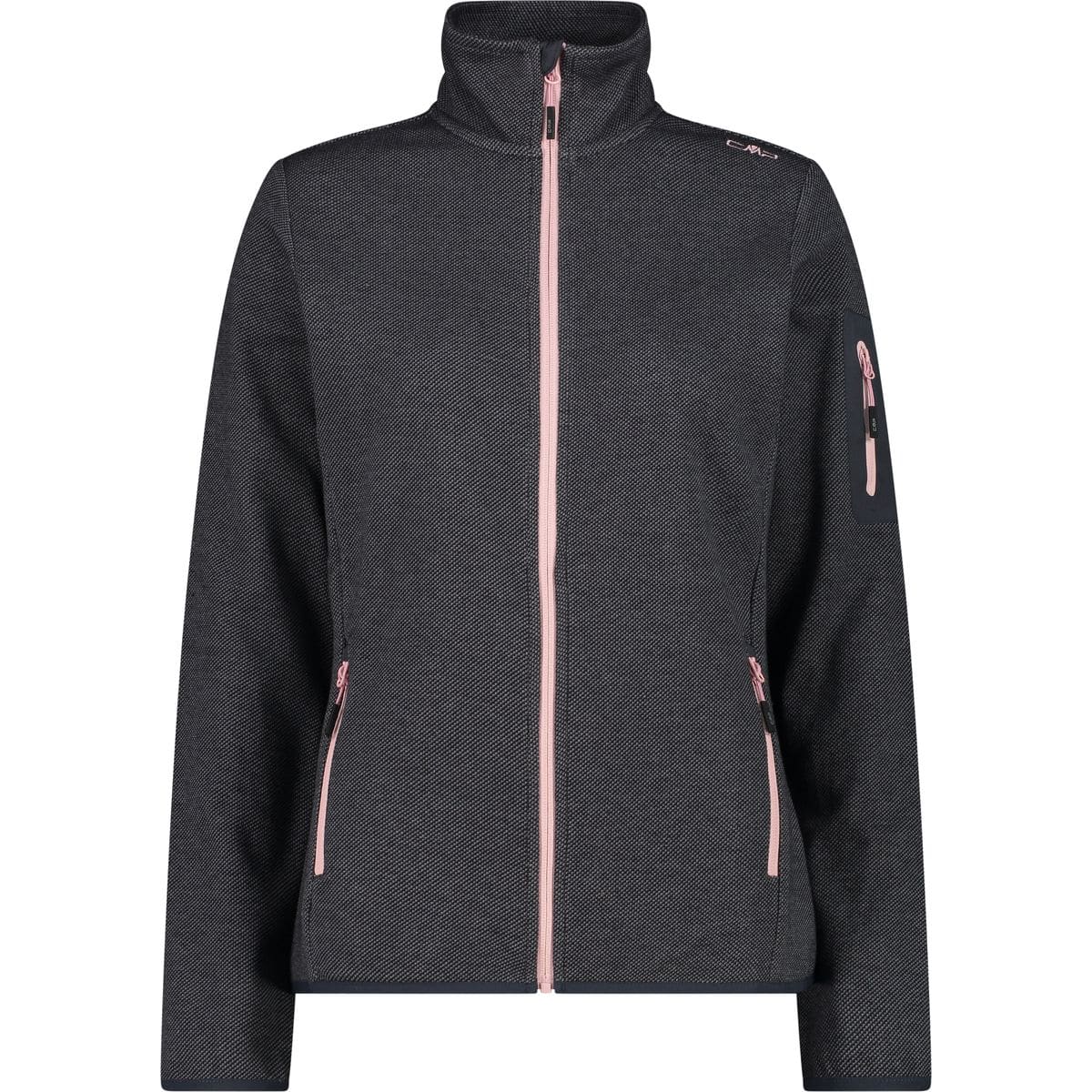 Jacket Damen Midlayer, schwarz D48