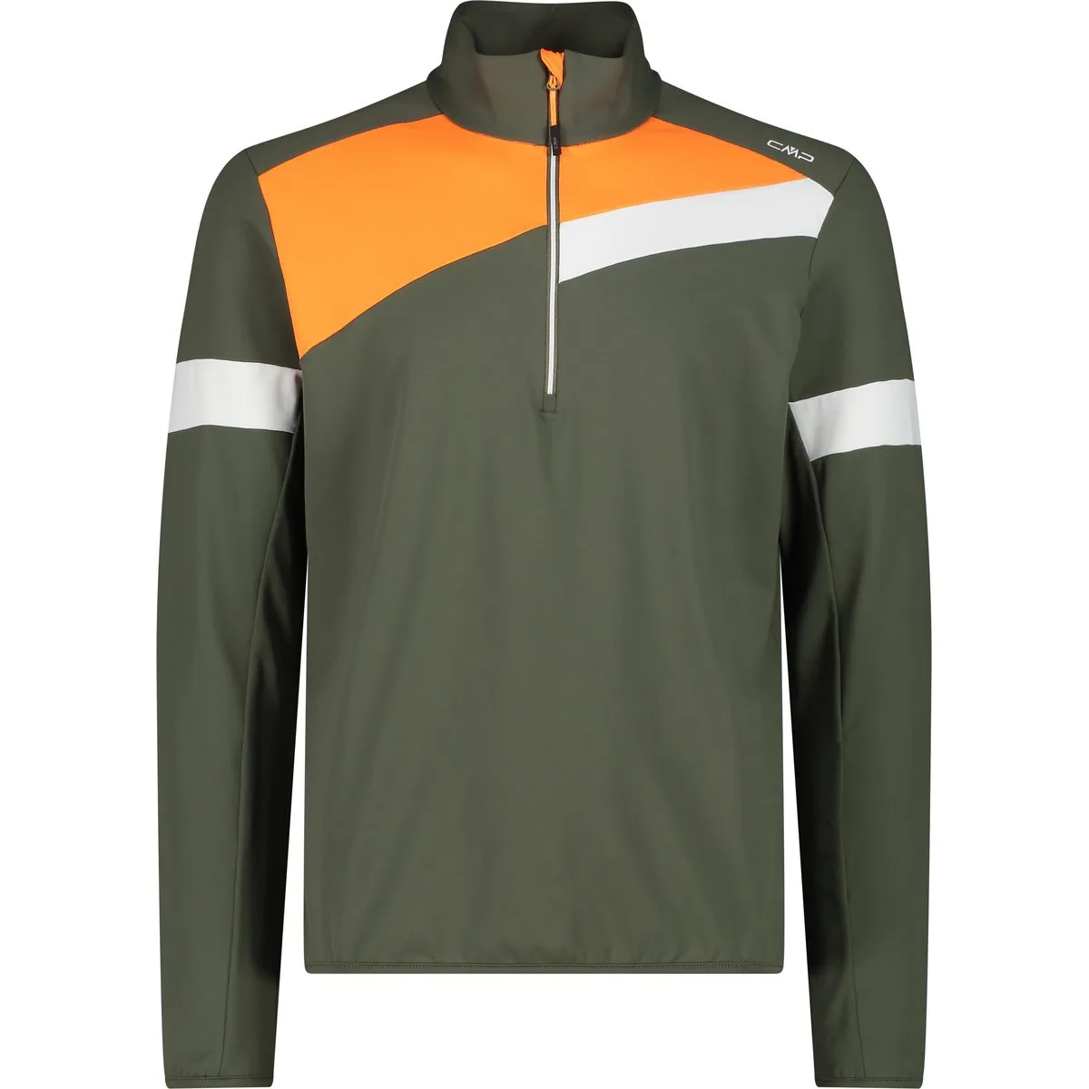 Sweat Herren Rollkragenpullover, grün 58