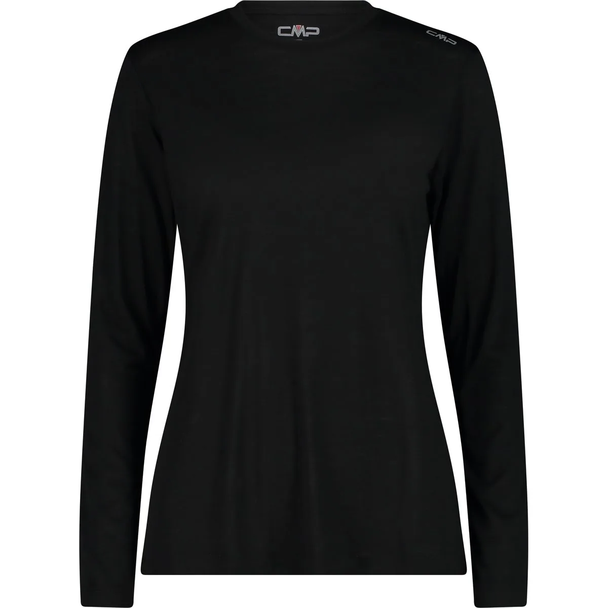 T-Shirt Damen Longsleeve, schwarz 40
