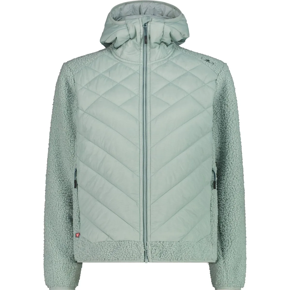 Hybrid Fix Hood Damen Kapuzensweater, grün D44