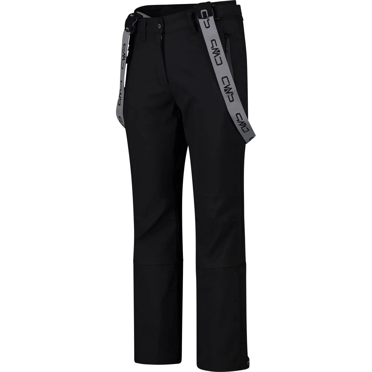 Salopette Damen Trägerhose, schwarz 24
