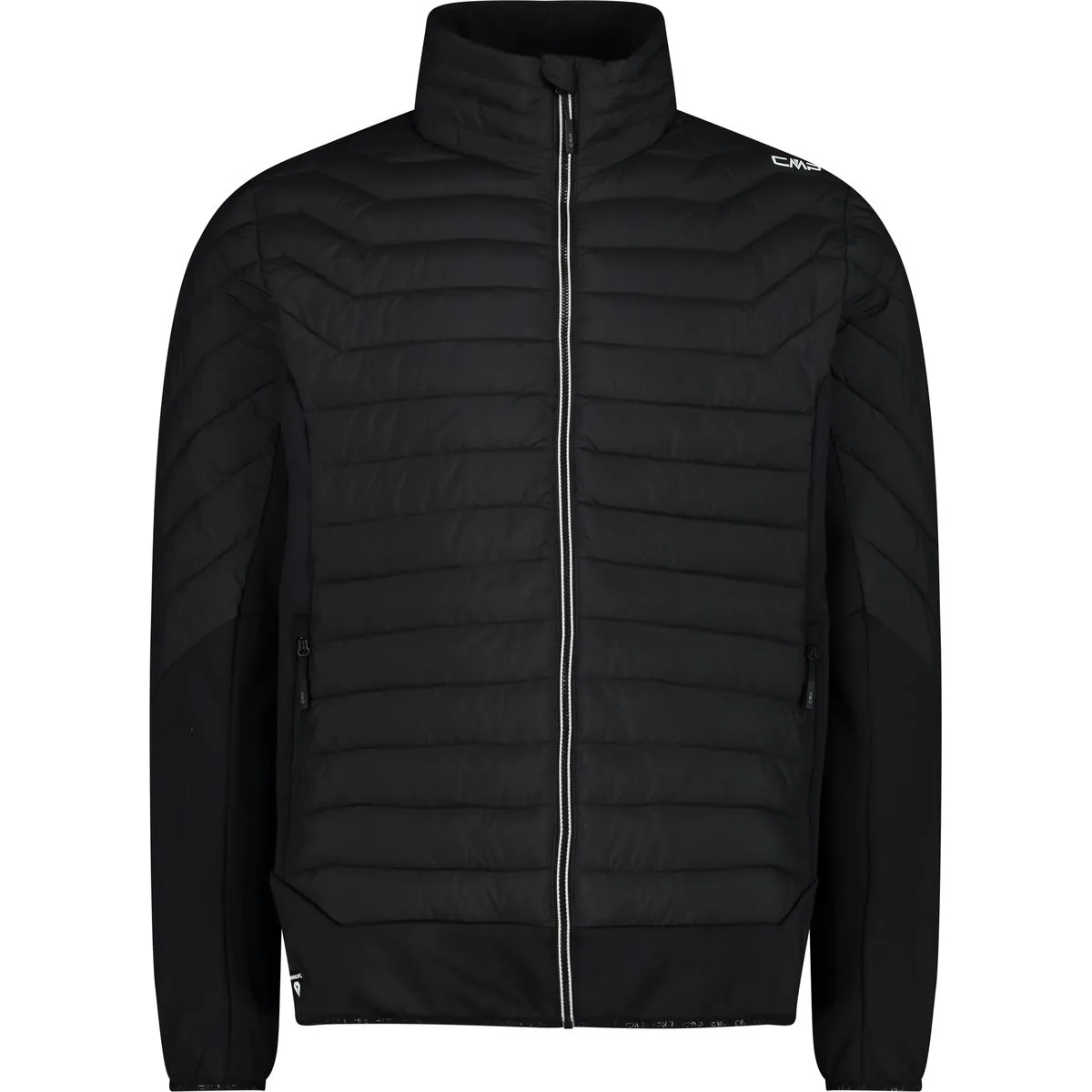CMP Hybrid Herren Jacke, schwarz 52
