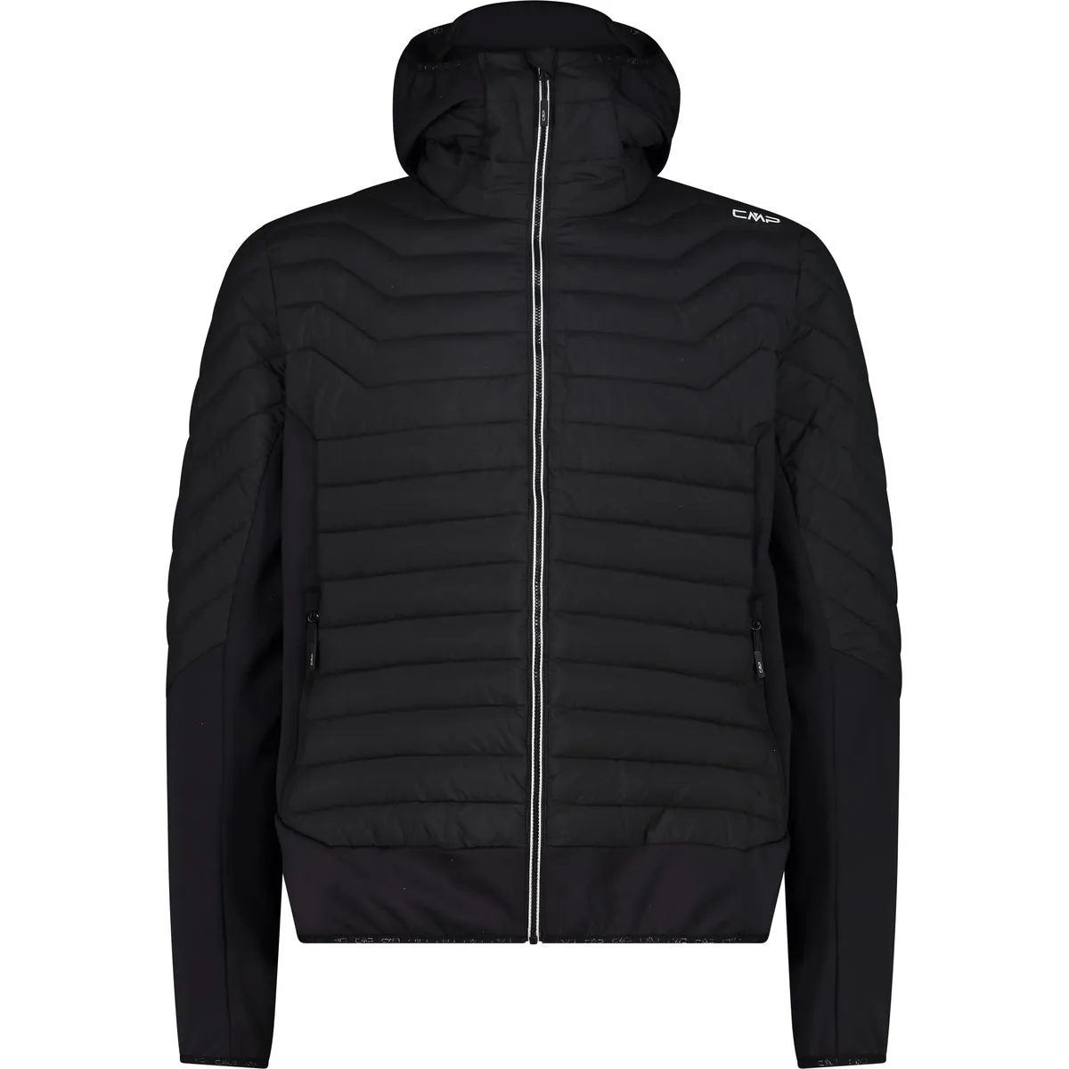 Hybrid Fix Hood Herren Jacke, schwarz 56