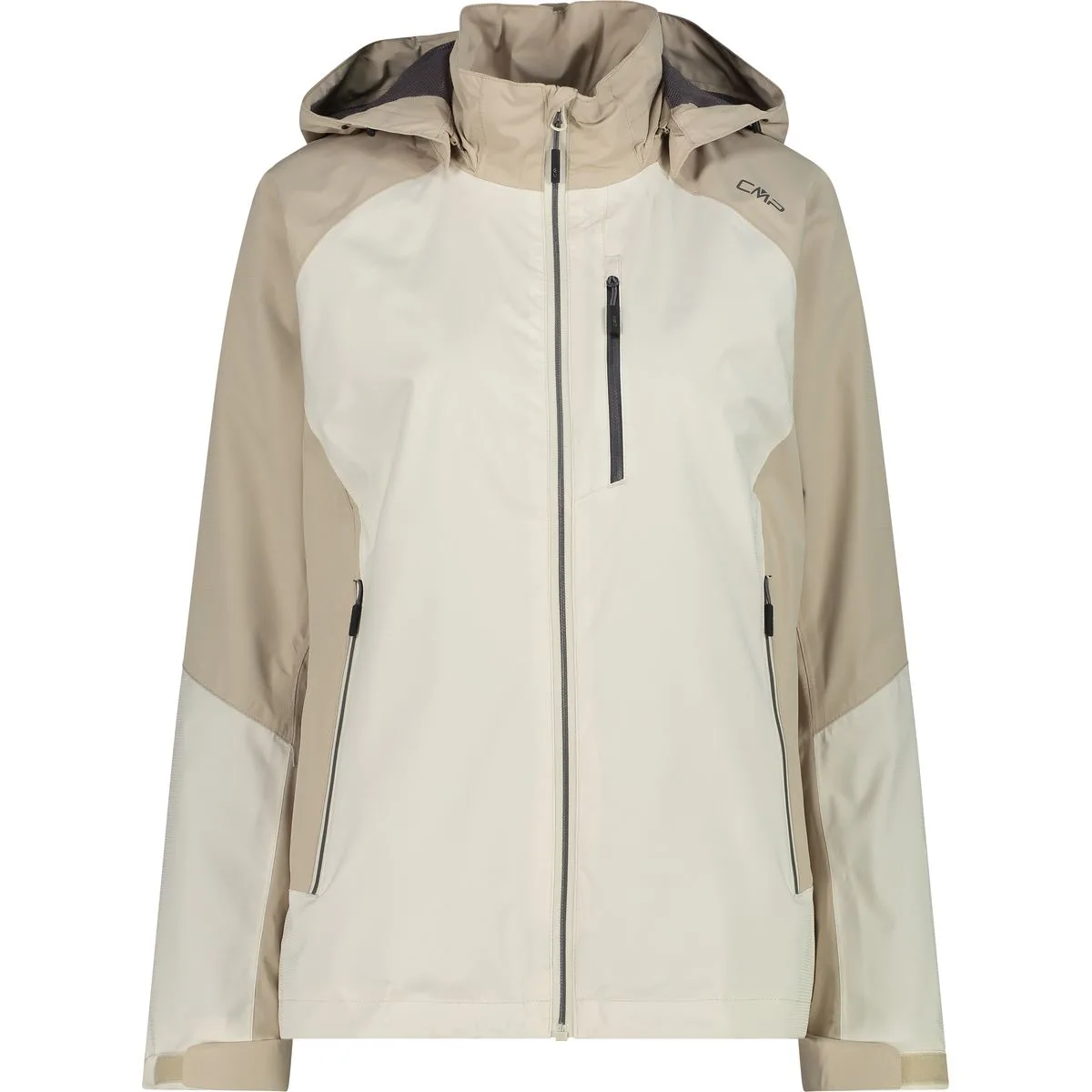 Zip Hood Damen Blouson, braun 42