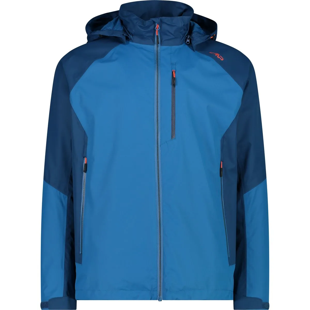 Zip Hood Herren Blouson, blau 58