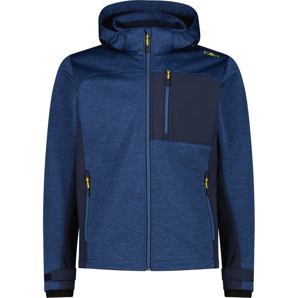 Zip Hood Herren Funktionsjacke, blau 58