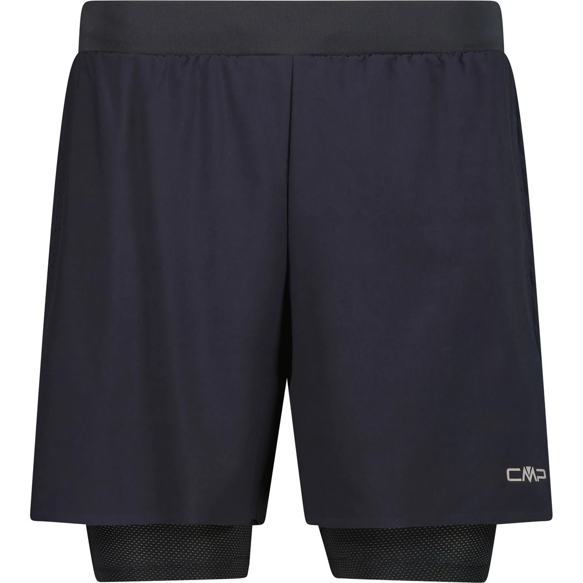 Bermuda 2-in-1 Herren Bermuda Shorts, grau 48
