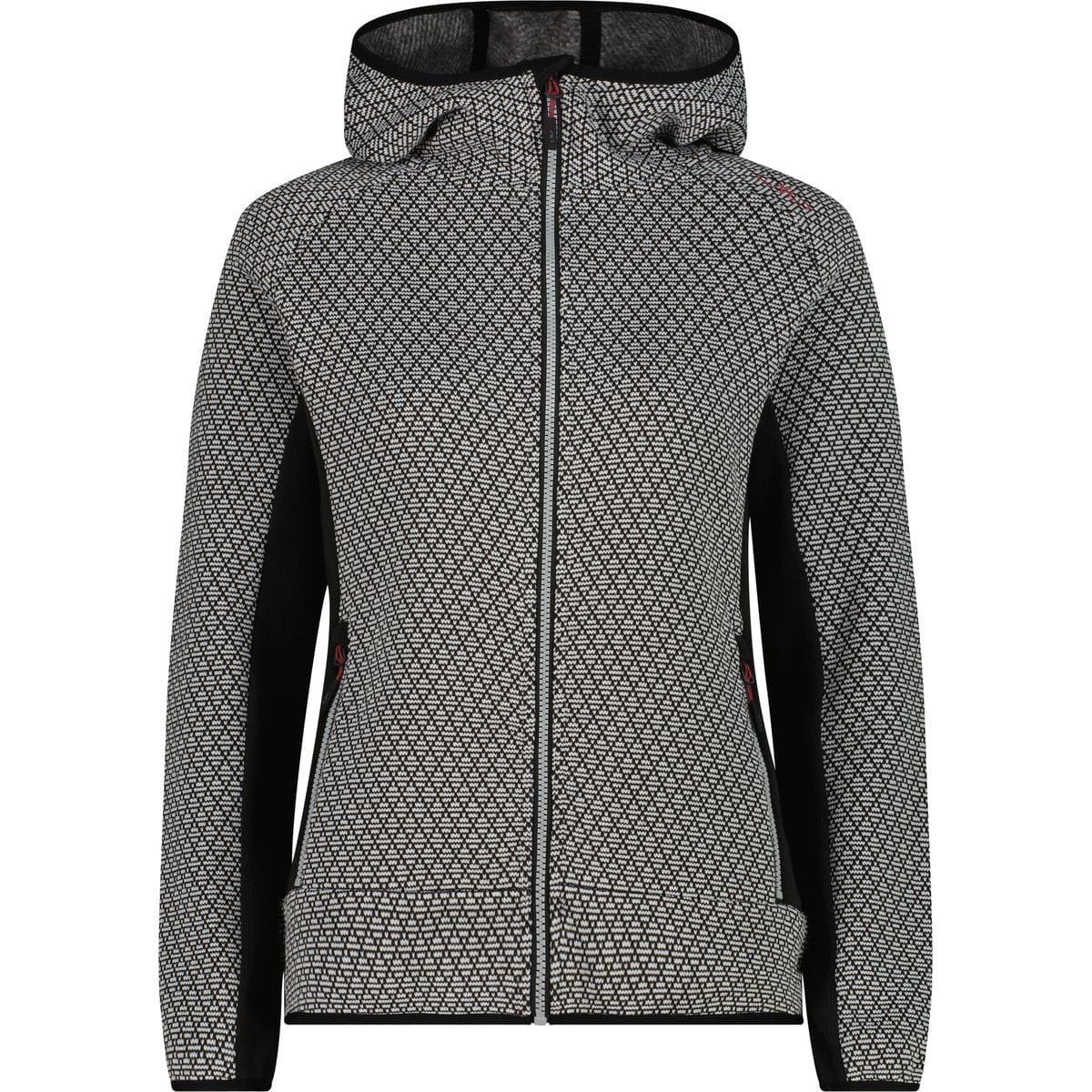 Fix Hood Damen Kapuzensweater, grau D46