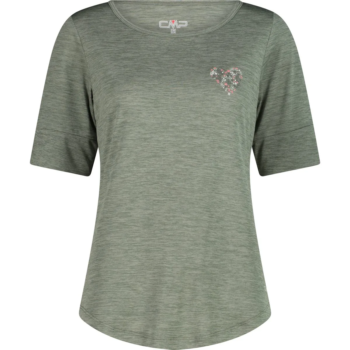 CMP T-Shirt Damen T-Shirt, grün 46