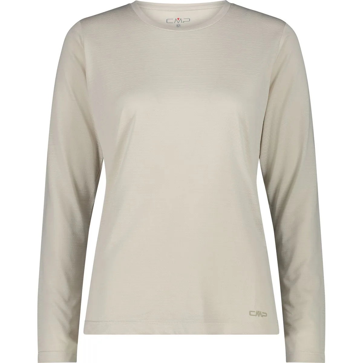 T-Shirt Damen Longsleeve, braun 44